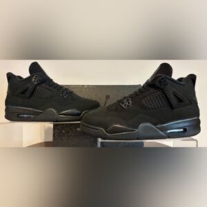 AIR JORDAN 4 RETRO “BLACK CAT” BRAND NEW GRADE SCHOOL SIZE 7Y